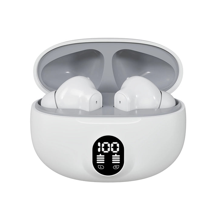 Stereo 895B Wireless Bluetooth Earbuds With Mic LED Display Type C Fast Charging