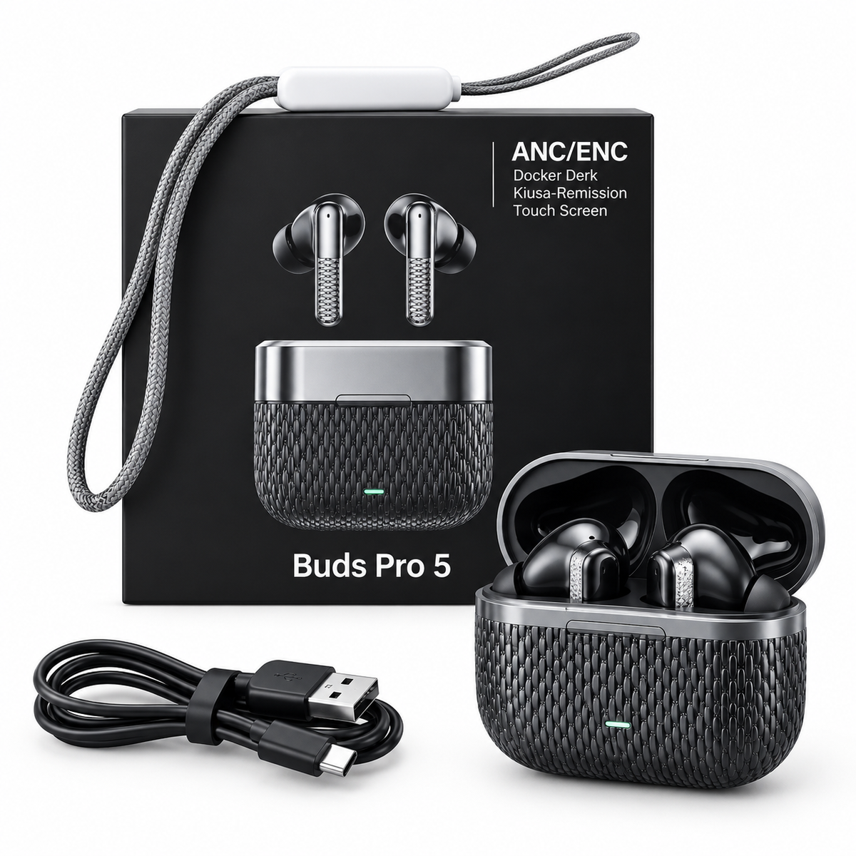 Samsung Galaxy Buds pro 5 – Wireless Earbuds with ANC Type C Fast Charging