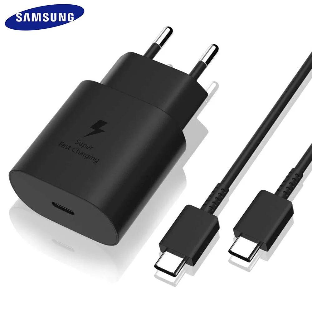 Samsung 25W Super Fast Charger USB-C | PD 3.0 PPS Fast Charging Adapter